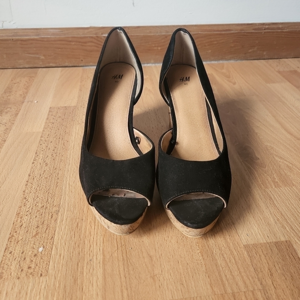 H&M peeptoe wedges - Picture 8 of 8